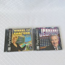 2 GAMES Wheel Of Fortune and Jeopardy Ps1 Complete - £7.98 GBP