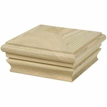 Waddell Manufacturing 224 Waddell Exterior Post Top 4&quot; x 4&quot; Acq Treated ... - €23,60 EUR