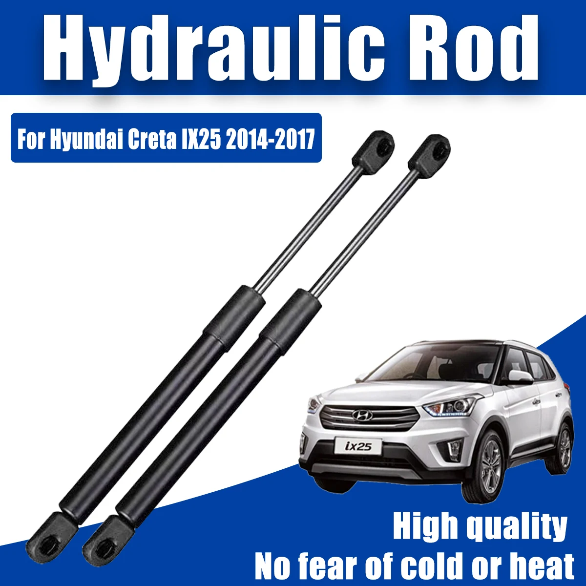 Hydraulic Rod Trunk For Hyundai Creta IX25 2014-2017 2015 Car Rear Hood Shock - £37.26 GBP+