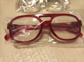 Solid Multi Color Plastic Aviator Eyeglasses Readers +3.0 - 6 Pack - $19.16 CAD