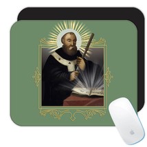 Saint Fulgentius : Gift Mousepad Catholic Saints Religious Saint Holy God - £10.47 GBP