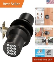 Versatile Keypad Door Lock - Oil Rubbed Bronze with Enhanced Security Fe... - $60.00