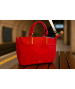 Valentino by Mario Valentino Tonic Rosso –Rare Collectors Handbag, Never... - $168.31 CAD