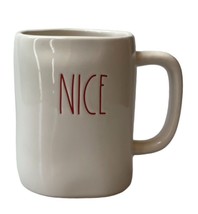 Rae Dunn Artisan Collection By Magenta Mug &quot;Nice&quot; 16 Oz Cup New - £14.38 GBP