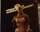In Concert [Vinyl] Miriam Makeba - £10.54 GBP