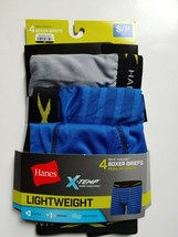 Hanes Boys X-Temp Lightweight Boxer Briefs Size S 6-8 Tagless 3 pack NEW - $8.90