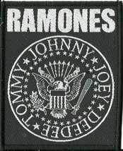 Ramones Classic Seal 2016 Woven Sew On Patch Official Merchandise Sealed - £3.98 GBP