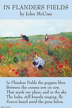 In Flanders&#39;s Fields 20 x 30 Poster - £20.82 GBP