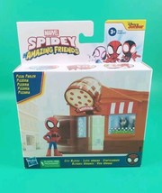 Spidey And His Amazing Friends City Blocks Pizza Parlor Spider-Man Figure NIP - £5.83 GBP