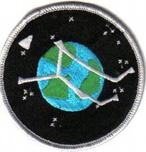 Stargate Atlantis TV Series Project Logo Planet Embroidered Patch, NEW UNUSED - £6.26 GBP
