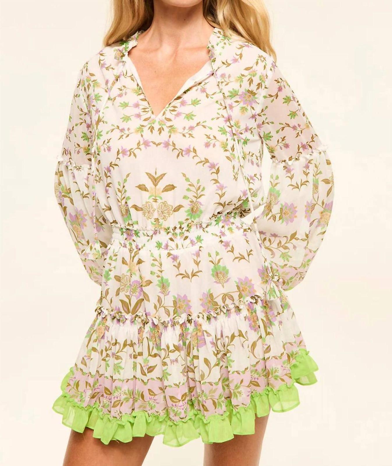 Misa Los Angeles Elisabetta Dress Secret Garden - $294.00
