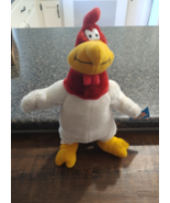 1997 FOGHORN LEGHORN LOONEY TUNES WARNER BROS ACE 12&quot; PLUSH W/ TAGS  ROO... - $15.65