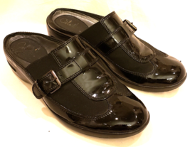 Cole Haan Shoes Slip On Mule  Size-9.5B Black Patent Leather - £23.01 GBP