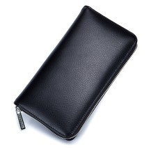 RETROGOO Genuine Leather Large Capacity Women&#39;s Wallet Card Holder Wallet Ladies - £36.56 GBP