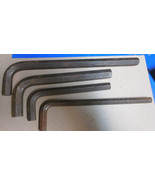 VINTAGE 4 PIECE Hex Key Allen Wrench Hand Tool  1/2 - 9/16 - 3/8- 7/16 - $75.43 CAD