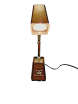 High Intensity Jeweler Lamp Pyramid Shape Brown Vintage Windsor Jewels Park Lane - £23.18 GBP