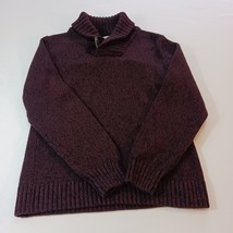 Urban Pipeline Women&#39;s Burgundy Cotton &amp; Acrylic Turtleneck Sweater Size... - €11,26 EUR