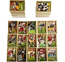 NFL Topps &amp; Upper Deck Football Card Lot Of Over 300 Mixed Sets 1998 Bulk BGSPC - £23.97 GBP