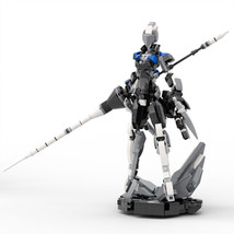 sci-fi futuristic armored female lancer Model Building Brick Toy MOC Blocks Set - £19.49 GBP