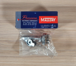 MALLORY 3226J ROTARY SWITCH - NON SHORTING , 2 CIRCUIT , 6 POSITION - NEW - $9.46