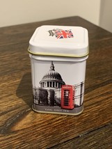 Earl Grey Tea Collectors Mini Tin St Paul&#39;s Cathedral , phone booth,  - £6.85 GBP