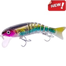 4.33Inch 17.3G  WobbleTackle Hard Plastic Sin Swimbait Fishing Lure for B Pike P - £37.46 GBP