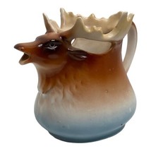 Vintage Royal Bayreuth? Porcelain Elk/ Moose Creamer/ Pitcher, Made in Austria - £29.89 GBP