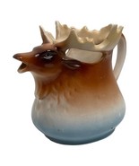 Vintage Royal Bayreuth? Porcelain Elk/ Moose Creamer/ Pitcher, Made in A... - $37.40