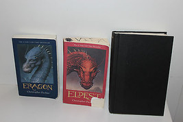 lot 3 Books by Christopher Paolini HC/SC Eragon Eldest Brisingr school lot - £6.28 GBP