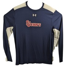 St Johns Red StormCollege Mens Basketball Shooter Shirt Large Under Armour Navy - £17.29 GBP