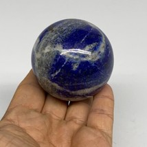 0.62 lbs, 2.2&quot; (56mm), Lapis Lazuli Sphere Ball Gemstone @Afghanistan, B... - £85.43 GBP