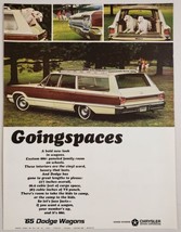 1965 Print Ad Dodge Custom 880 Station Wagons Show Dogs in Back of Car - £13.65 GBP