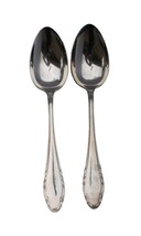 2 Vintage Wellner Germany Silverplate Soup Spoon 53161 Spoons - $39.60