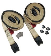 RatchetStrap.Com 2 pc Wind Strap Kit Hot Tub Secure ACW Loc Spa Hurricane Tie Do - £23.13 GBP