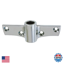 Perko 1187DP0ZNC Side-Mount Rowlock Socket - 4" Length x 1.25" Depth - $32.70