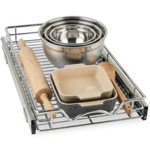 Pull Out Cabinet Organizer 21" Depth, Heavy-Duty Caddy with Lifetime Lim... - $45.60