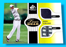 2012 SP Game Used Edition Tour Gear Green Shirts Ben Crane #TGBC B - £2.08 GBP