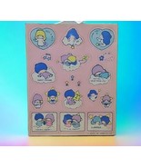 Sanrio Little Twin Star Sticker Sheet Old Stock Vintage 1976 1981 - $29.83