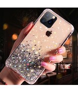 iPhone Luxury Bling Glitter Phone Case For iPhone 11 Pro X XS Max XR Sof... - $179.89 MXN+