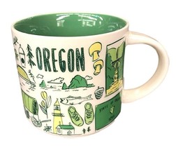 New Starbucks Oregon 14oz Coffee Mug - Been There Series - £18.99 GBP