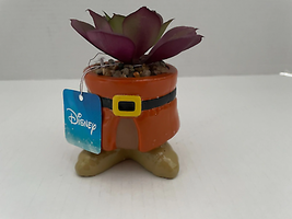 Snow White and The Seven Dwarfs Doc Mini Planter Flower Pot with Faux Plant - £6.08 GBP