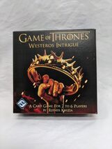 Game Of Thrones Westeros Intrigue Fantasy Flight Games Card Game Complete - $9.69 CAD