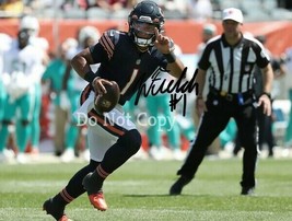 JUSTIN FIELDS SIGNED PHOTO 8X10 RP AUTO AUTOGRAPHED NFL CHICAGO BEARS - £15.97 GBP