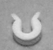 1963-1982 Corvette  Parking Brake Cable Guide (White Plastic) (#10) sold... - $13.30