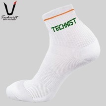 Technist Crew Sports Socks Unisex Tennis Badminton Socks Casual Green NW... - $14.31