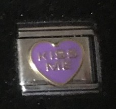 Kiss Me Wholesale Italian Charm Enamel Link 9MM K18 - £11.95 GBP