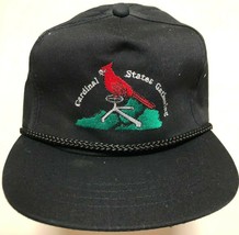 Cardinal States Gathering Adult Unisex Black Baseball Cap One Size New - $8.48