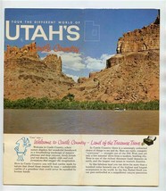 Utah&#39;s Castle Country Booklet Land of the Treasure Trove 1960&#39;s - $21.78