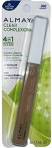 1- ALMAY Clear Complexion 4 IN 1 BLEMISH ERASER Concealer #300 MEDIUM Ne... - $24.72
