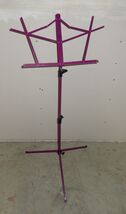 Titan TMS25 Purple Adjustable Folding Music Stand Compact Travel - $29.65